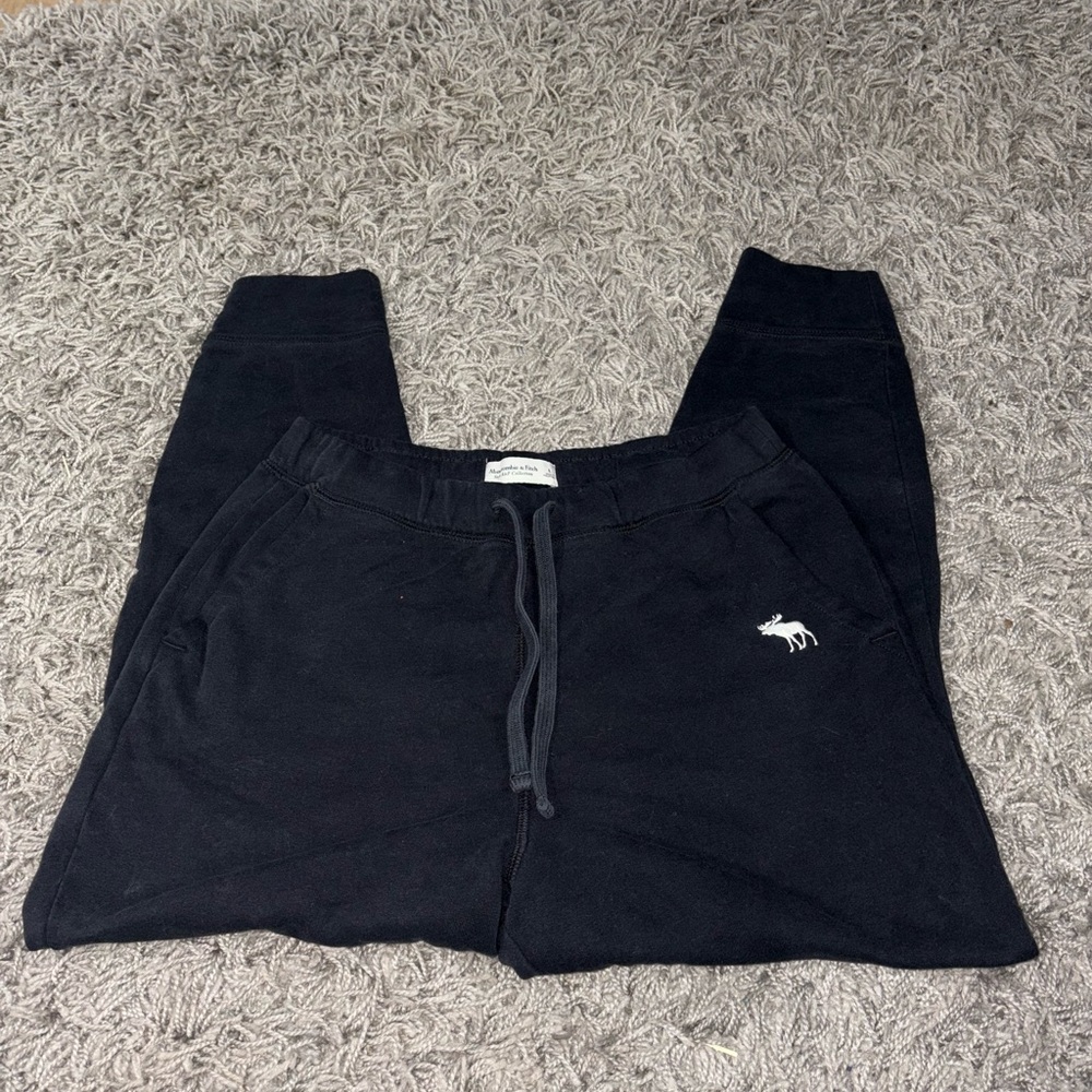 Abercrombie & Fitch Black Joggers